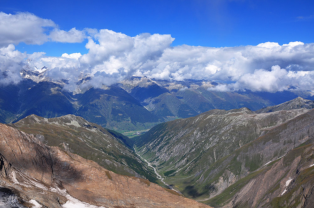 Das Blinnental und die nördlichen Galen des Goms